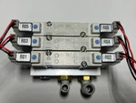 Smc SY5240-5MOZ 3 Solenoid Valves + Manifold *used*. Fixed Price $49.50.
