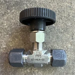 Parker 8Z-V6LR-SS Stainless Steel Manual Needle Valve Compression Ends. Fixed Price $48.00.
