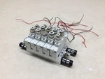 Smc SY7120-5LZD-02 Pneumatic Solenoid Manifold Bank 24V Wire Pigtail Control. Fixed Price $131.25.