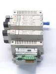 Smc EX120-SDN1 6-SLOTS Serial Interface Unit W/6 Position Solenoid Valves. Fixed Price $67.90.