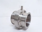 246391 Used; Wolf Tec WT805002 Sanitary Ball Valve; Ss; Size: 3". Fixed Price $44.03.