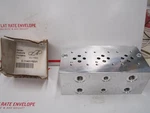 Daman Products Aluminum Hydraulic Manifold C-11403 REV1 New , A4. Fixed Price $125.99.