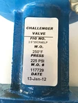 Challenger Butterfly Valve With Lever 2.5" 117729, 225PSI. Fixed Price $71.99.