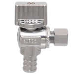7165-LF Nibco Pro-stop 1/2" Pex 3/8" Od Ccompression Supply Valve. Fixed Price $27.99.