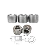 5PCS Stainless Steel Hex Head Thread Socket Pipe 3/4" Npt Plugs Usa Stock. Fixed Price $18.00.