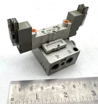 Smc SYJ3240-5MOZ Solenoid Valve 24VDC With Manifold Japan. Fixed Price $59.99.