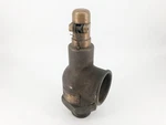 Lunkenheimer Fig 629 Brass Safety Valve 2-1/2" Input 3" Output Set 150PSI. Fixed Price $199.95.