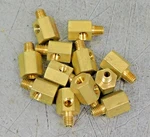 Asco Numatics 134-233 Pneumatic Brass Fitting 10/32ML-10/32TEE Lot Of TWELVE(12). Fixed Price $35.99.