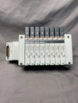 Smc VQC2200-5 Pneumatic Mfd. 8-STA. Dual Solenoid 25PIN D-sub Conn *read Desc*. Fixed Price $234.99.