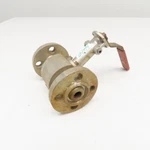 Habonim 05 O747-666MDG/300RTJ 1/2" Flange Mount Stainless Steel Ball Valve. Fixed Price $126.74.