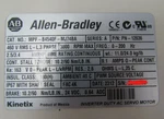 Allen Bradley MPF-B4540F-MJ74BA Servo Motor "tested Good". Fixed Price $2350.00.