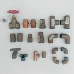 Nibco 3/4" & 1/2" Copper Pipe Fittings Proline Gate Valve - Bundle Of 20 Lot. Fixed Price $39.00.