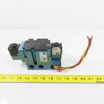 Mac 6321D-311-PM-111DA 2-POSITION Pneumatic Solenoid Directional Valve 120V. Fixed Price $100.31.