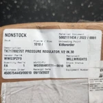 New Emerson BZCSSSZTS01AD3 1/2" 30-125PSI Cash Valve Pressure Regulator. Fixed Price $370.91.