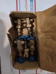 Nibco 150-SWP-300-WOG 1/2 " Bronze Gate Valve Box Of New. Fixed Price $81.25.