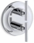 Kohler T14489-4-CP Purist Stacked Thermo Valve Trim Polished Chrome New. Fixed Price $256.88.