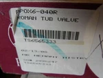 Price Pfister 0X6-040R Fixed Roman Tub High Flow Rough-in Only Valve Body. Fixed Price $58.00.