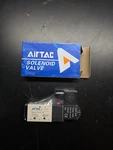 Airtac 4V21008BG Pneumatic Single Solenoid Valve 5/2 Way, 1/4", DC24V. Fixed Price $58.10.