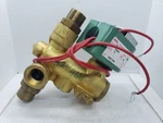 Asco 8300D76F Solenoid Valve 120VDC 3/8". Fixed Price $79.98.