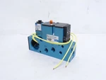 246994 New-no Box; Mac 82A-AC-CKA-TM-DAA2-2DA Solenoid Valve 25-150PSI 110/120V. Fixed Price $104.48.