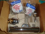 Sloan Regal 111XL Manual Water Closet Flushometer 1.6 Gpf **new Parts**. Fixed Price $50.00.