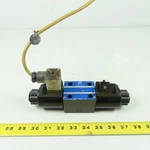 Northman SWH-G02-C2-D24-20-V Hydraulic Directional Valve 24VDC Coil. Fixed Price $51.66.