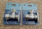 Lot Of Plumb Pak PP62-1PCLF Angle Valves, 5/8" Inlet X 1/2" O.d. Outlet. Fixed Price $6.95.