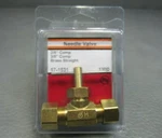 Lasco 3/8" Comp Brass 13DD Straight Needle Valve 17-1531. Fixed Price $13.95.