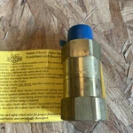Dixon 3/4" Safety Check Valve SCVS6 160-180 Scfm Nos. Fixed Price $44.00.