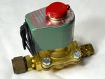 Asco 8210C33 Red Hat Solenoid Gas Brass Valve. Fixed Price $49.00.