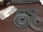 (4) Knf Neuberger Safety Diaphragm 023721 Perbunan WN2 8833 New Nos Sale $99. Fixed Price $99.00.