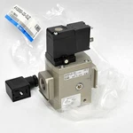 New Smc AV3000-03-5DZ Soft Start-up Pneumatic Air Valve 3/8" Ports W/ 24VDC Coil. Fixed Price $94.99.