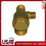 Powermate 1/2 90 Degree Right Check Valve Air Compressor Heavy Genuine Part. Fixed Price $11.13.