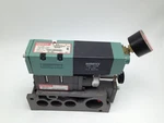 Numatics 153SA415M0000061 Solenoid Valve W/regulator Base And Gauge. Fixed Price $116.00.