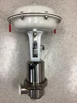 Baumann 54-84-431SAB 316L Pneaumatic Sanitary Control Valve W/ 1/2" Tri-clamp. Fixed Price $1500.00.