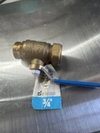 Everbilt 3/4" X Brass Compression Full Port Ball Valve 200 Psi Lead-free. Fixed Price $19.44.