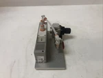 Smc NZL112-G Multistage Ejector, 21-100PSI, Vacuum: 0-25INHG+PRESSURE Regulator. Fixed Price $120.00.