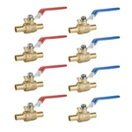 Efield 8 Pcs 1/2" Pex Full Port Shut Off Ball Valve Hot &cold, No Lead Brass. Fixed Price $26.88.