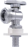 1/2 Inch X 3/4 Mht Crimp Angle Stop Valve, Quarter Turn, Brass Plumbing Fit. Fixed Price $19.23.