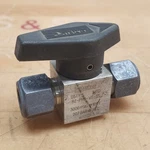 Parker 8Z-PR6-VT-SS Plug Valve, 1/2" Pipe, 3000PSIG, Wedge Handle, Stainless. Fixed Price $64.59.