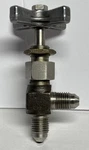 Parker Hannifin/ Teledyne Republic Angle Needle Valve 148-4SSP Looks Unused Read. Fixed Price $75.00.