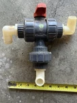 Nibco T45M3 Chemtrol 1" Threaded Tu Way Multiport Valve MA782AA. Fixed Price $40.00.