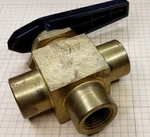 Whitey Swagelok B-44XF6 Way Ball Valve 3/8 Npt Ports. Fixed Price $141.38.