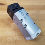 Festo VSVA-B-P53U-ZD-D2-1T1L Solenoid Valve, 40-145 Psi, Bar, 24VDC, 110VAC. Fixed Price $132.99.