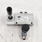 Parker PD45484 Pneumatic Air Valve 2817A2110 With Fittings Attachments. Fixed Price $180.00.