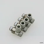 Smc Genuine Nnb AS2201F-01-06SA Lot Of 4 Flow Control W/fitting VLV-I-1037=D101. Fixed Price $8.98.