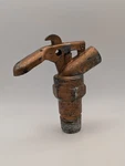 Vintage Imperial Brass Self Closing Barrel Drum Spigot Faucet Valve Chicago Usa. Fixed Price $9.99.
