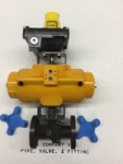 Flotite Ball Valve 1" 300 Rf Flanged Fp Metal Seated Csxss W/ Actuator Indicator. Fixed Price $545.00.