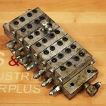 Lubriquip MSP-5T/ 7 Port Hydraulic Manifold (4)MSP-5T, (2)MSP-10T, MSP-20T.. Fixed Price $69.48.