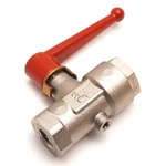 Legris 0489 07 14 Vented Brass Ball Valve, Ports: 1/4" Npt, Vent: M5X0.8. Fixed Price $65.00.